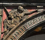 Linker Zwickel des ersten Arkadenbogens Linker Zwickel des ersten Arkadenbogens