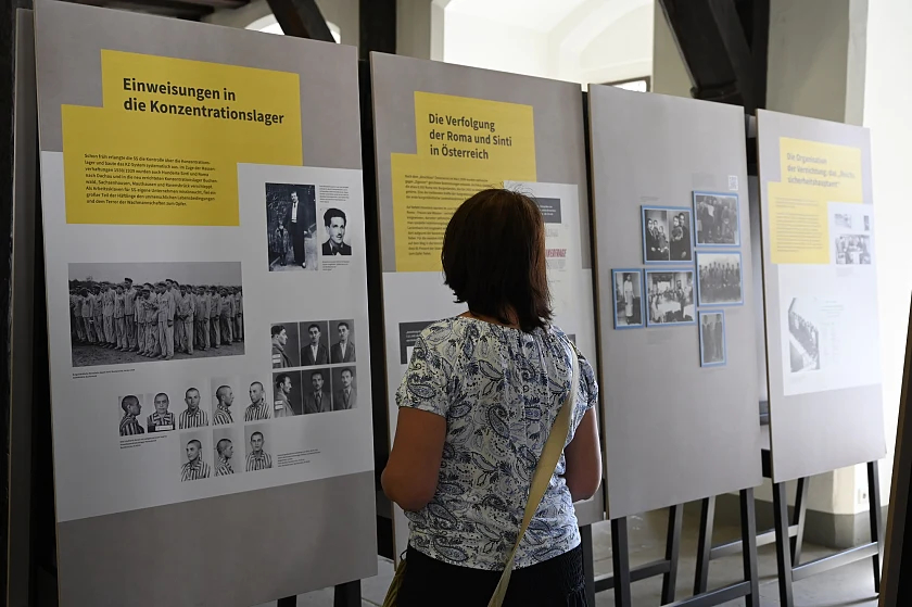 Die Ausstellung des Dokumentations- und Kulturzentrums Deutscher Sinti und Roma wird bis zum 25. September 2022 zu sehen sein.