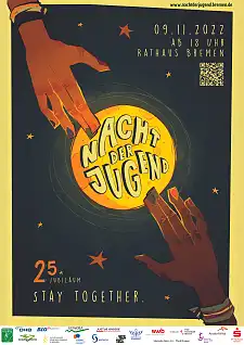 Plakat der Nacht der Jugend 2022 Plakat der Nacht der Jugend 2022