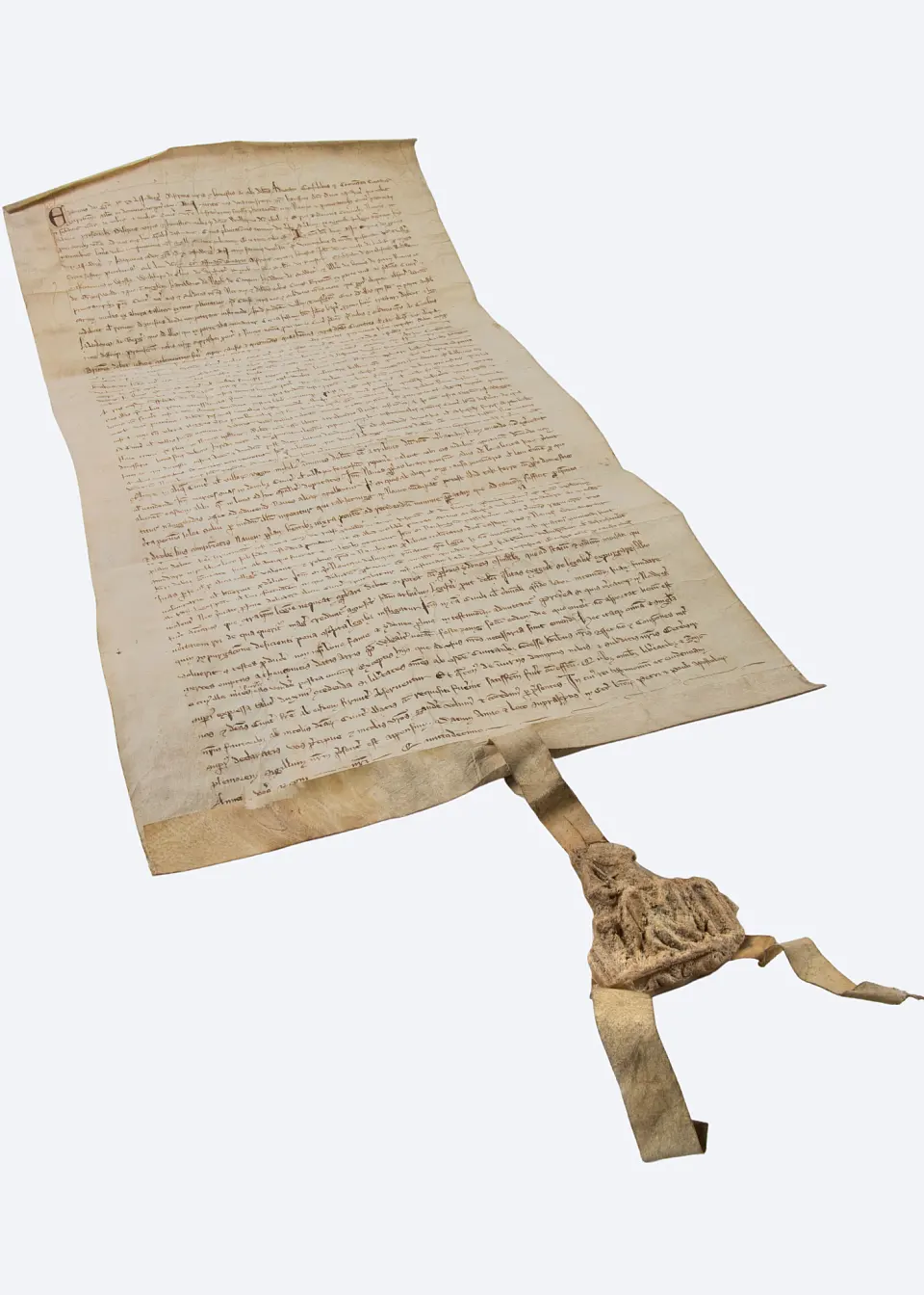 StAB 1-Z 1294 Juli 6. König Erik II. von Norwegen privilegiert den Handel Bremens und der Hanse in seinem Reich Handelsverträge mit Auswärtigen sicherten dem Hansehandel den Marktzugang in fremden Reichen. So auch in Norwegen, wo Bremen schon vor der Hanse aktiv war und 1294 durch König Erik II. mit den Hansestädten durch eine gesiegelte Urkunde privilegiert wurde. Norwegen war mit dem Bergener Kontor einer der Eckpunkte des Hansehandels v.a mit Stockfisch.