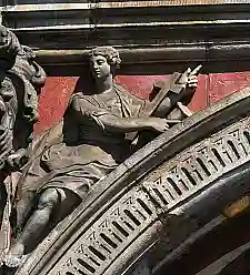 Linker Zwickel des achten Arkadebogen Linker Zwickel des achten Arkadebogen