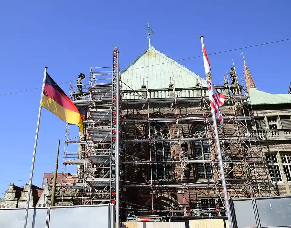 Ersatzfahnemasten am Grasmarkt