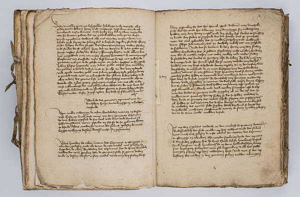 Rezesshandschrift des Bremer Rats 1389-1517.