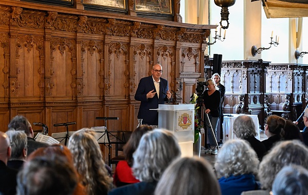 Bürgermeister Andreas Bovenschulte eröffnete den Festakt.