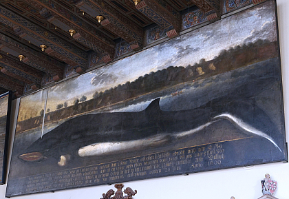 Gemälde von einem Wal