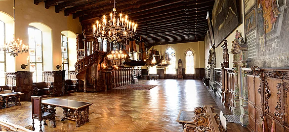 Panorama der Oberen Rathaushalle