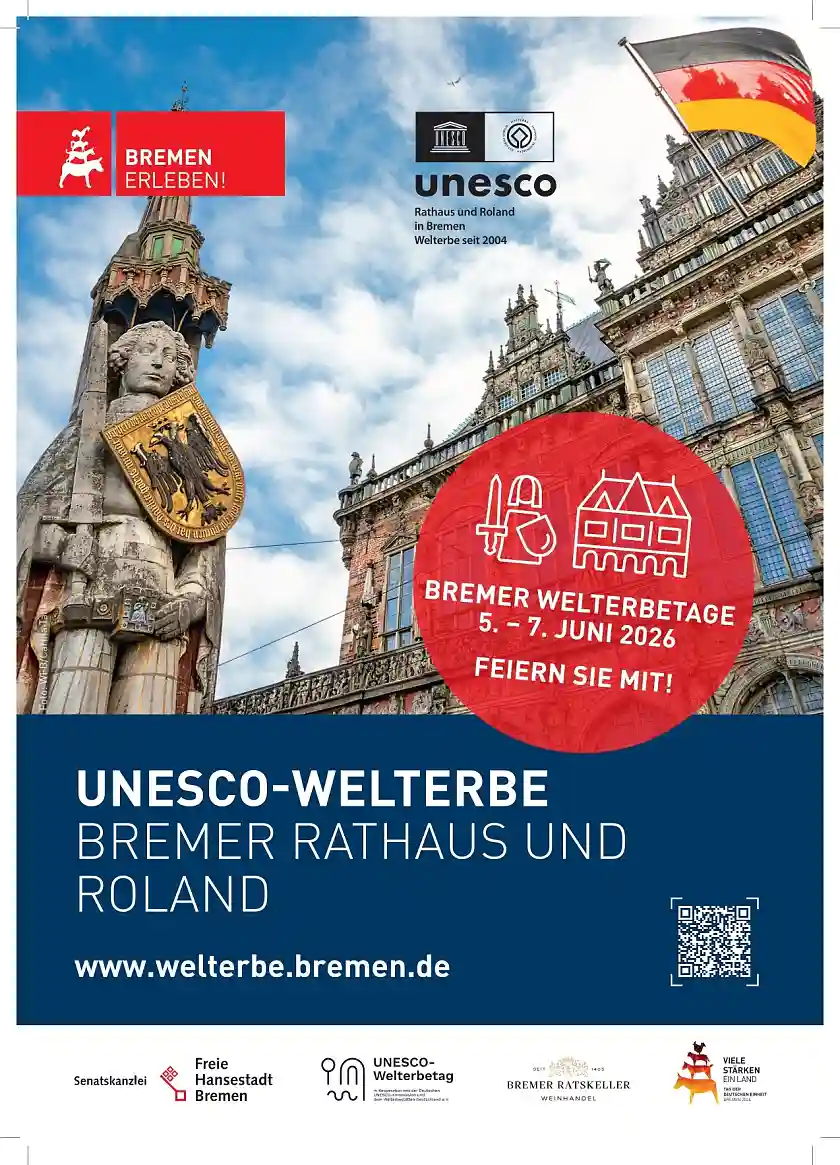 Plakat Bremer Welterbetage 2026.