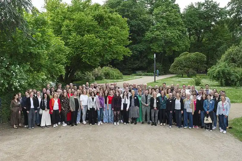 Gruppenfoto: Jahrestagung der UNESCO-Welterbestätten in Trier