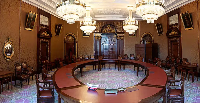 Blick in den Senatssaal